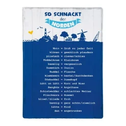 Schild So schnackt der Norden
