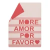 SILVRETTA Flanelldecke More amor