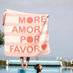 SILVRETTA Flanelldecke More amor