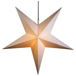 Stern zum Hängen Weiß 60 cm Outdoor