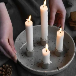 Storefactory GRANHOLMEN Kerzenhalter nature L