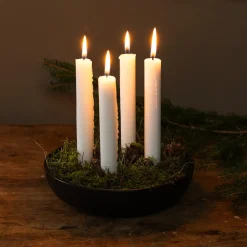 Storefactory GRANHOLMEN Kerzenhalter glossy black L