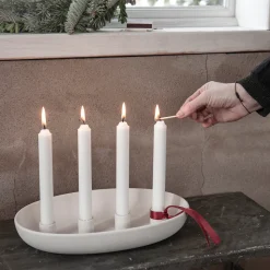 Storefactory GRÖNDAL Kerzenhalter white