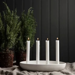 Storefactory GRÖNDAL Kerzenhalter white