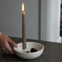 Storefactory LIDATORP Kerzenhalter glossy white S
