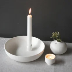 Storefactory LIDATORP Kerzenhalter white L