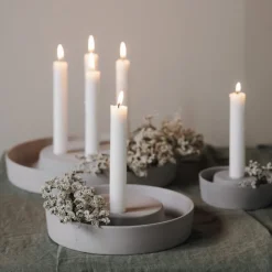 Storefactory VALLTORP Kerzenhalter light grey S