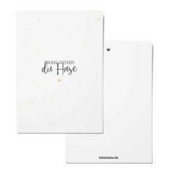 TaTeeTaTa Postkarte Frohe Ostern - Du Hase