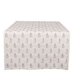 Tischläufer Kaninchen beige 50 x 140 cm