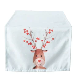 Tischläufer Rudolf hellblau