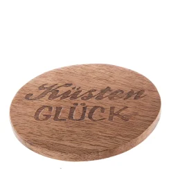 Untersetzer Küstenglück Mangoholz