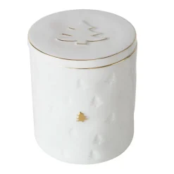 Vorratsdose Tannenbaum weiß