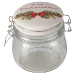 Vorratsglas Mistelzweige weiß