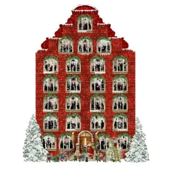 Wandadventskalender Weihnachtshaus
