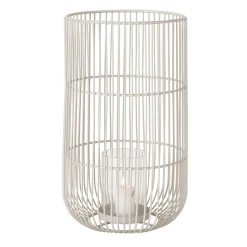 Windlicht Joris Beige Mittel