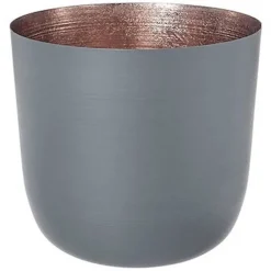 Windlicht Madras flannel-roségoldfarben mittel